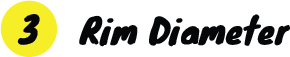 قطر الحافة × 2